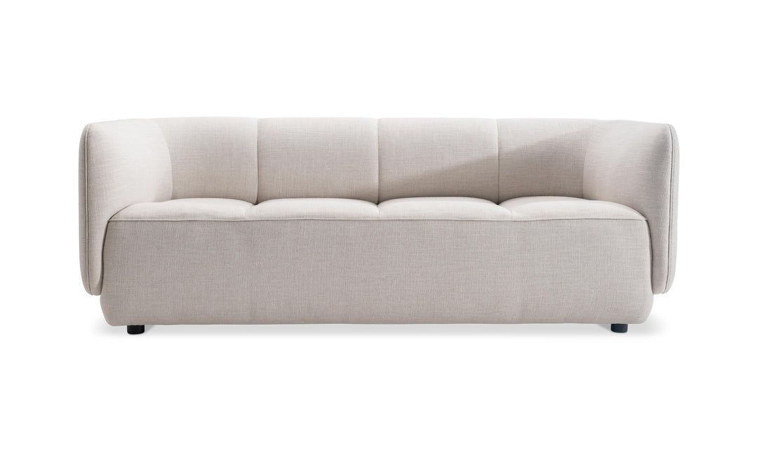 Bernhardt Mercer Modern Fabric Shelter Arm Sofa-Jennifer Furniture