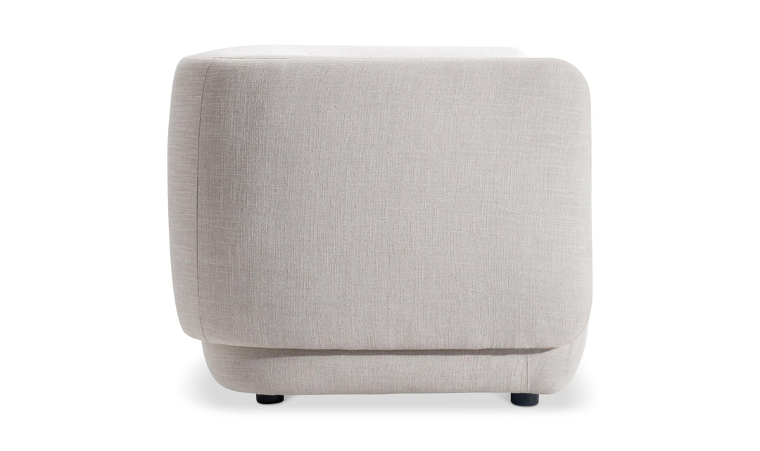 Bernhardt Mercer Modern Fabric Shelter Arm Sofa-Jennifer Furniture
