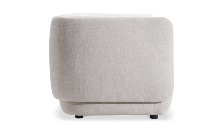 Bernhardt Mercer Modern Fabric Shelter Arm Sofa-Jennifer Furniture