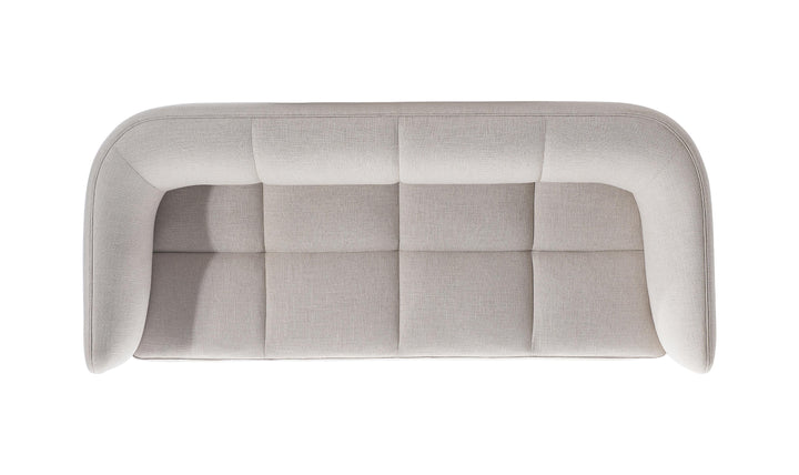 Bernhardt Mercer Modern Fabric Shelter Arm Sofa-Jennifer Furniture