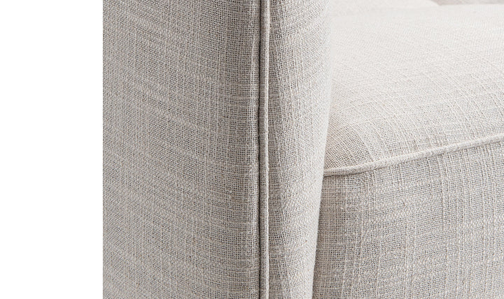 Bernhardt Mercer Modern Fabric Shelter Arm Sofa-Jennifer Furniture