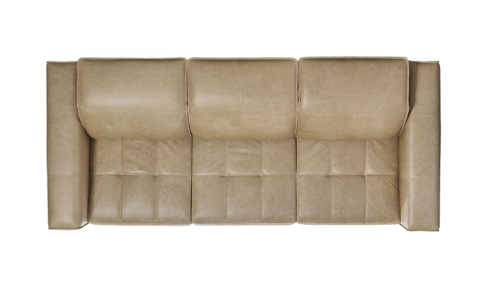 Bernhardt Nest Fabric Power Motion Sofa with Wide Track Arms in Beige-Jennifer Furniture