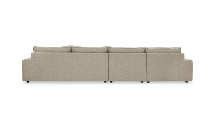 Bernhardt Nest Fabric Sectional With Modular Chaise-Jenniferfurniture