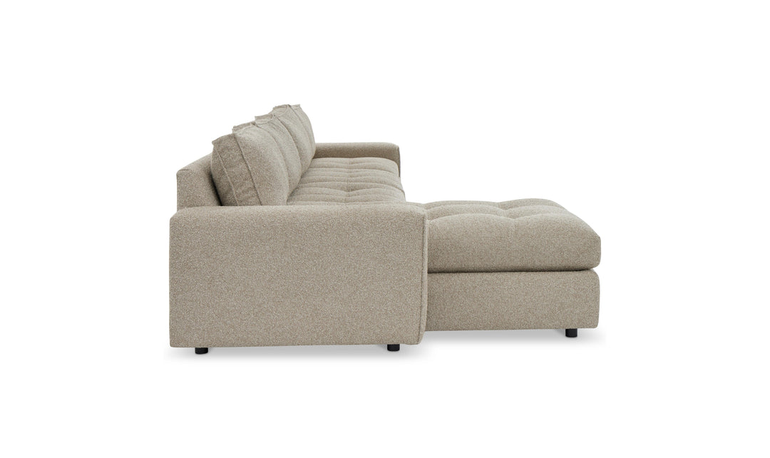 Bernhardt Nest Fabric Sectional With Modular Chaise-Jenniferfurniture