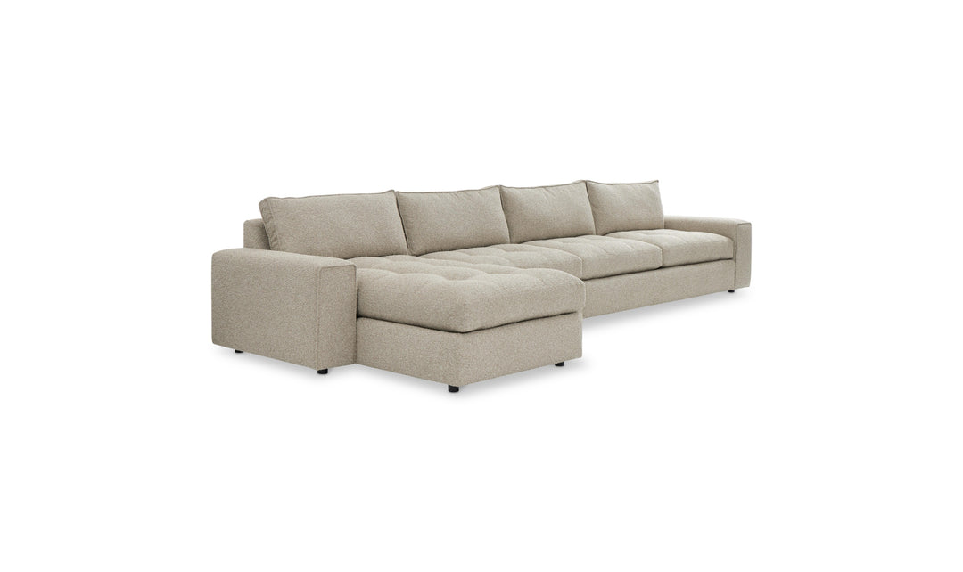 Bernhardt Nest Fabric Sectional With Modular Chaise-Jenniferfurniture