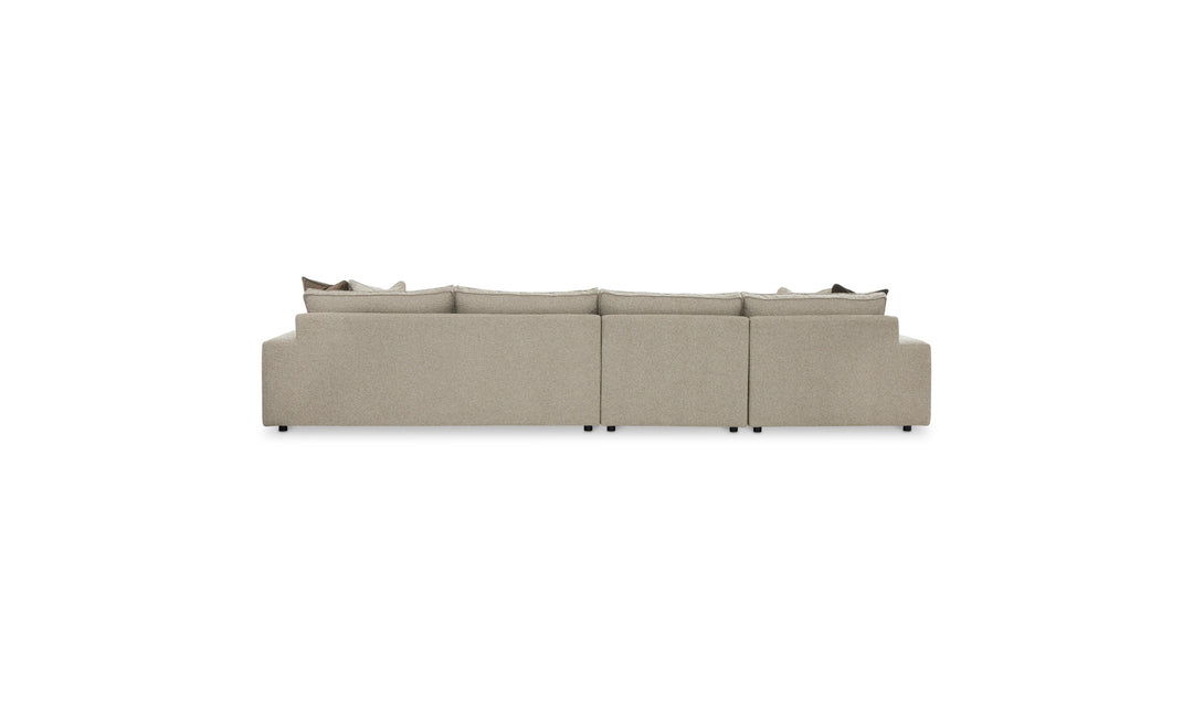 Bernhardt Nest Fabric Sectional With Modular Chaise-Jenniferfurniture