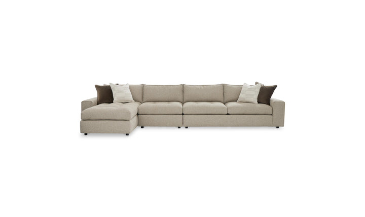 Bernhardt Nest Fabric Sectional With Modular Chaise-Jenniferfurniture