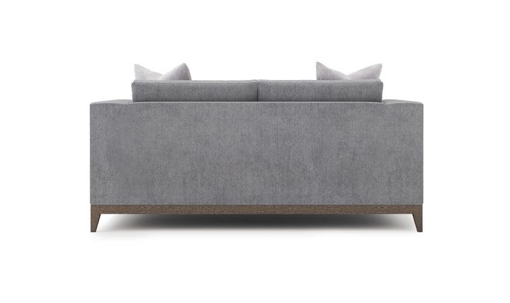 Bernhardt Noel Fabric Gray Living Room Set with Feather Down Cushion & Accent Throw Pillow-Jennifer Furniture