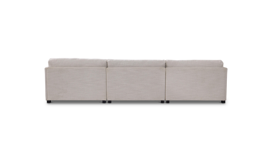 Bernhardt Parker Fabric 3 Piece Modular Sectional Sofa with Chaise-jennifer Furniture