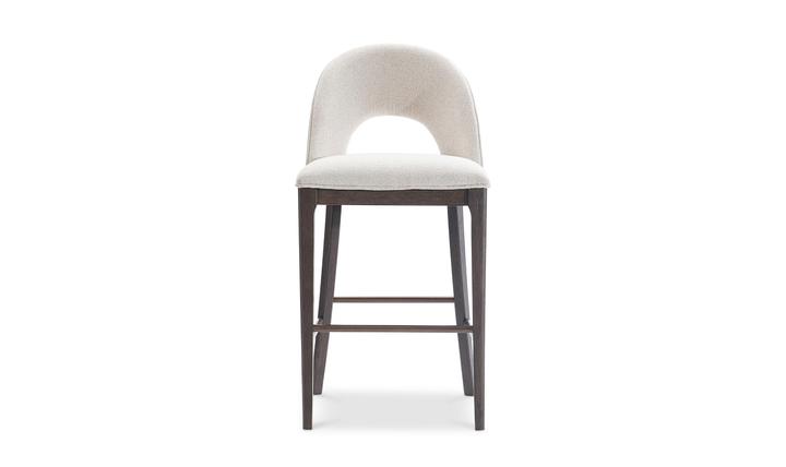 Bernhardt Raff Wooden Bar Stool-Jennifer Furniture