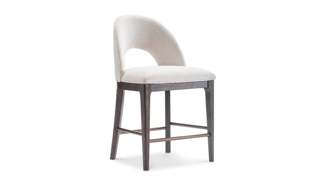 Bernhardt Raff Wooden Counter Stool-Jennifer Furniture