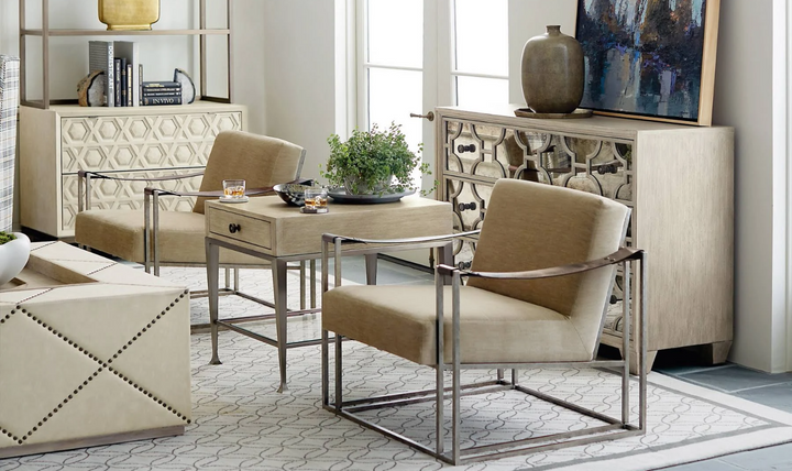 Bernhardt Santa Barbara 3 Drawer Chest in Sandstone-Jennifer Furniture