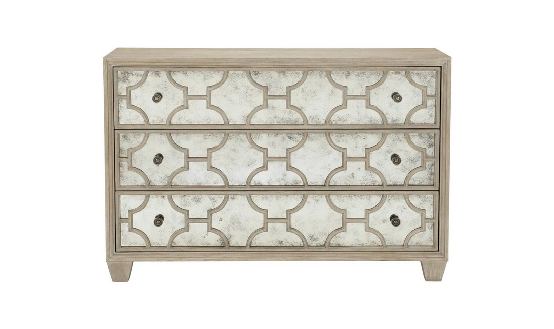 Bernhardt Santa Barbara 3 Drawer Chest in Sandstone-Jennifer Furniture