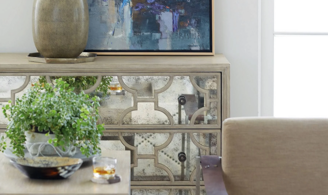 Bernhardt Santa Barbara 3 Drawer Chest in Sandstone-Jennifer Furniture