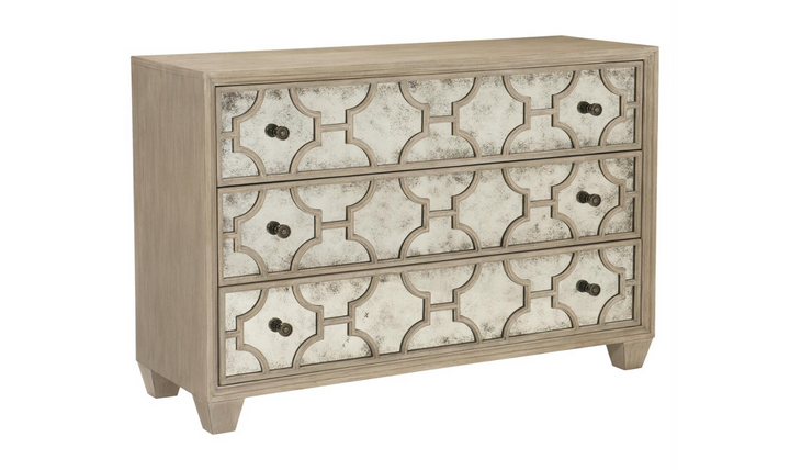 Bernhardt Santa Barbara 3 Drawer Chest in Sandstone-Jennifer Furniture