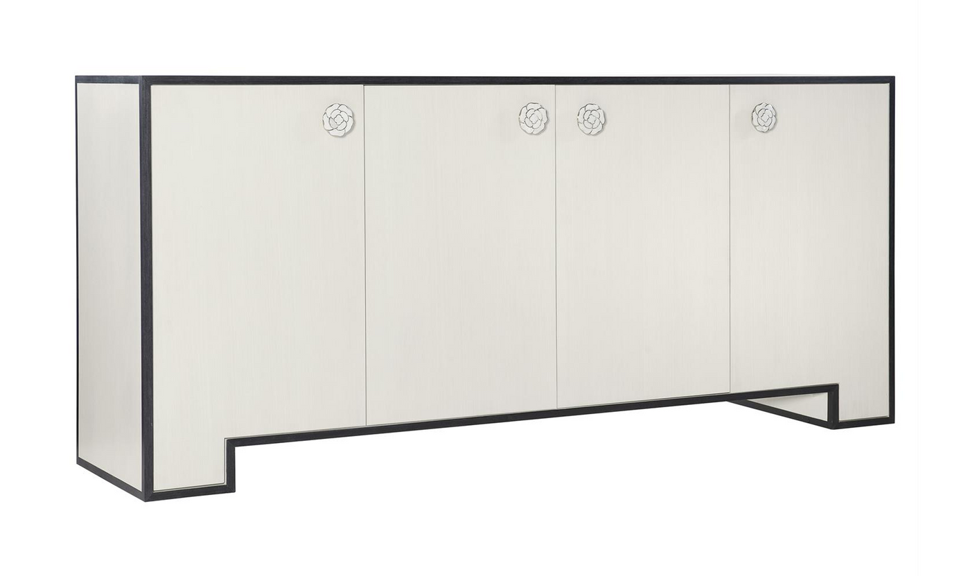 Bernhardt Silhouette Contemporary Style Buffet with Soft Closing Doors