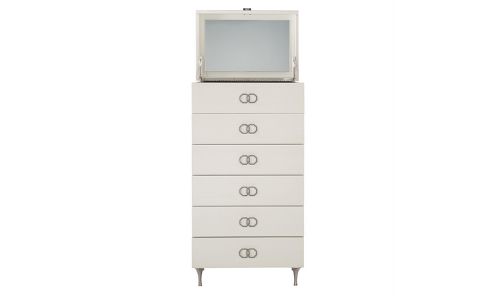 Bernhardt Silhouette Eggshell Chest-Jennifer Furniture
