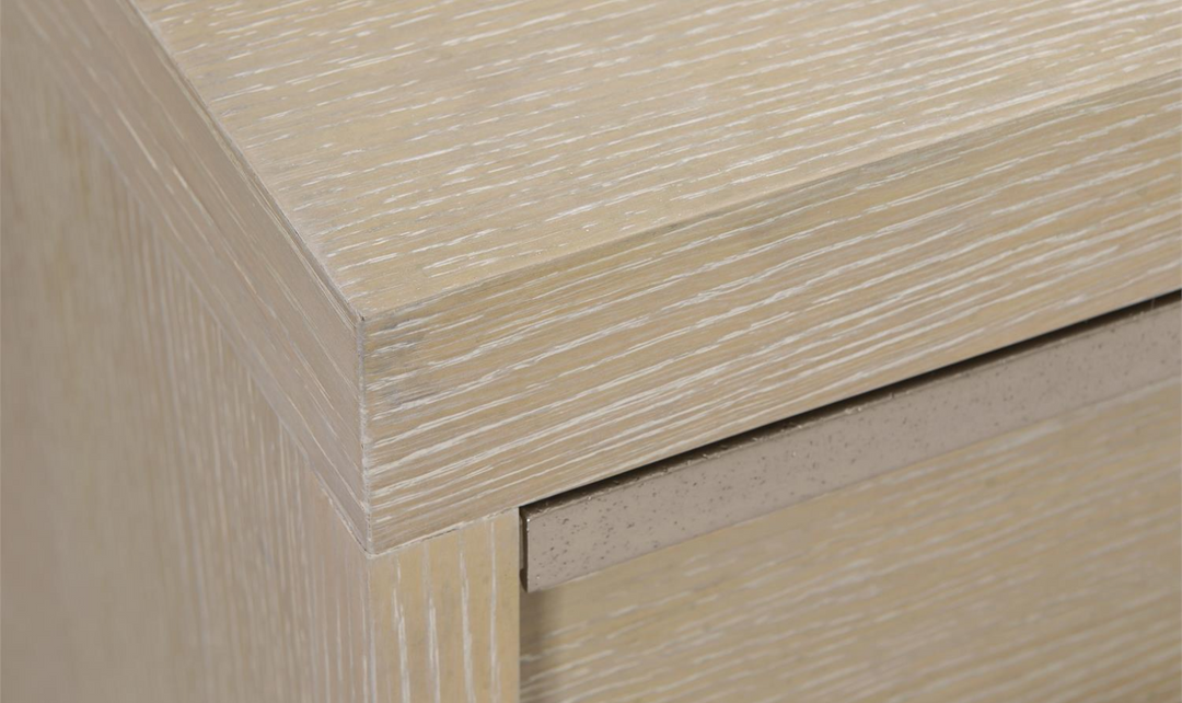 Bernhardt Solaria 6-Drawers Dresser With Cast Aluminum Legs-Jennifer Furniture