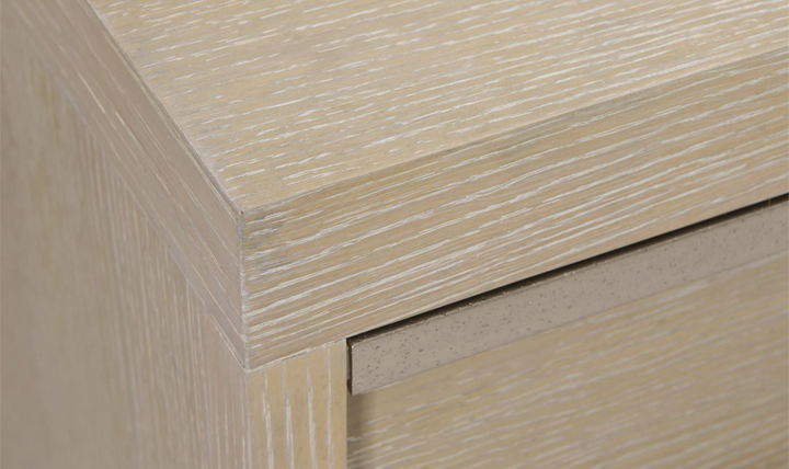 Bernhardt Solaria 6-Drawers Dresser With Cast Aluminum Legs-Jennifer Furniture