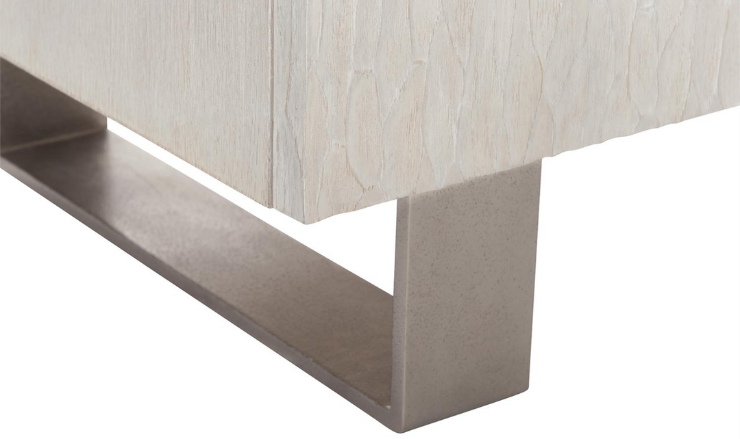 Bernhardt Solaria 6-Drawers Dresser With Cast Aluminum Legs-Jennifer Furniture