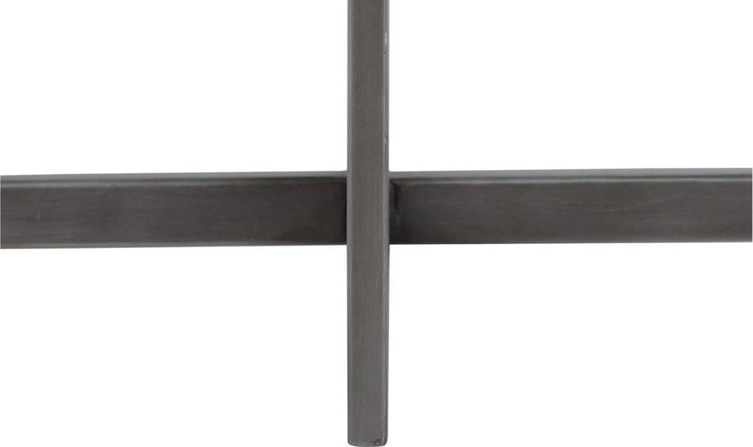 Bernhardt Stillwater Stone Top Cocktail Table With Stainless Steel Base-Jennifer Furniture