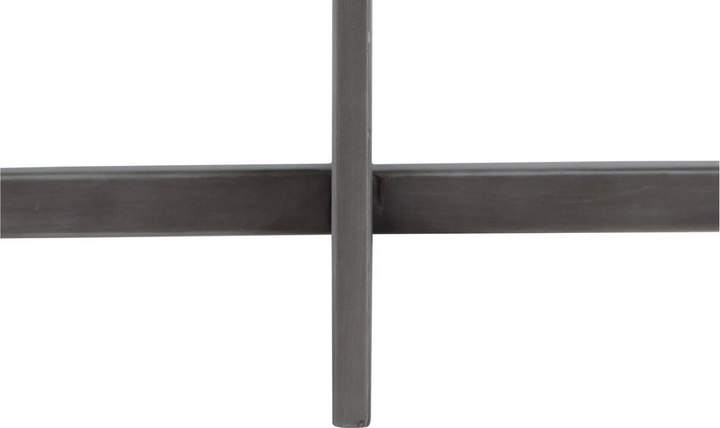 Bernhardt Stillwater Stone Top Cocktail Table With Stainless Steel Base-Jennifer Furniture