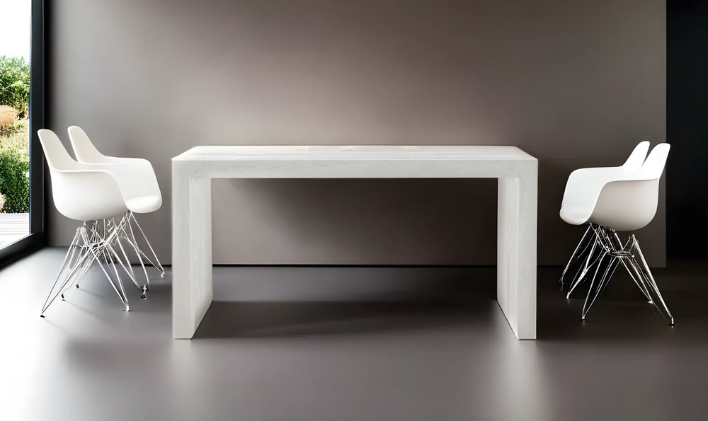 Bernhardt Summerton Rectangle Wooden Console Table In White-Jennifer Furniture