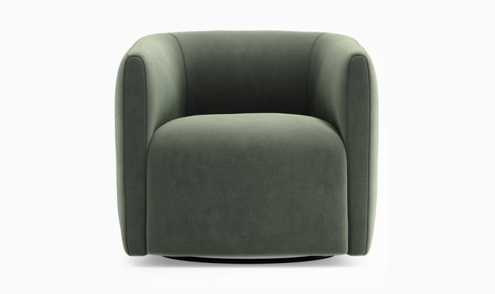 Bernhardt Aline Fabric Swivel Chair-Jennifer