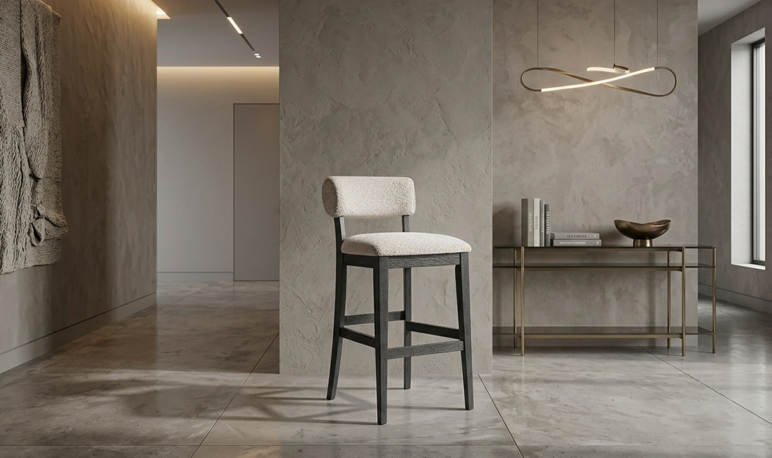 Bernhardt Amos Wooden Bar Stool-Jennifer Furniture