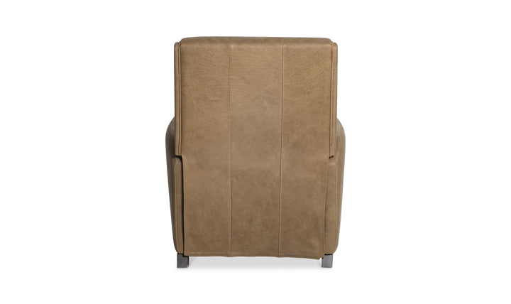 Bernhardt Bastille Tailored Leather Push-Back Recliner Chair-Jennifer