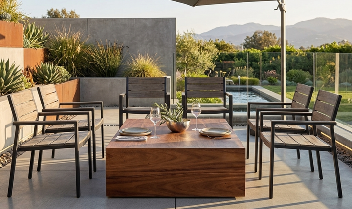 Bernhardt Brasea Rectangle Cocktail Table-Jennifer Furniture 