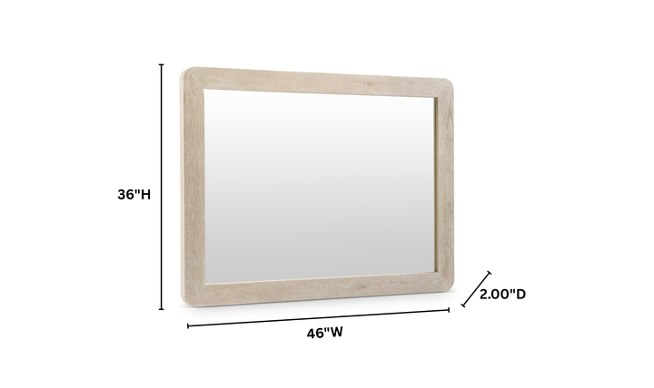 Bernhardt Antibes Wood Framed Mirror- Jennifer Furniture