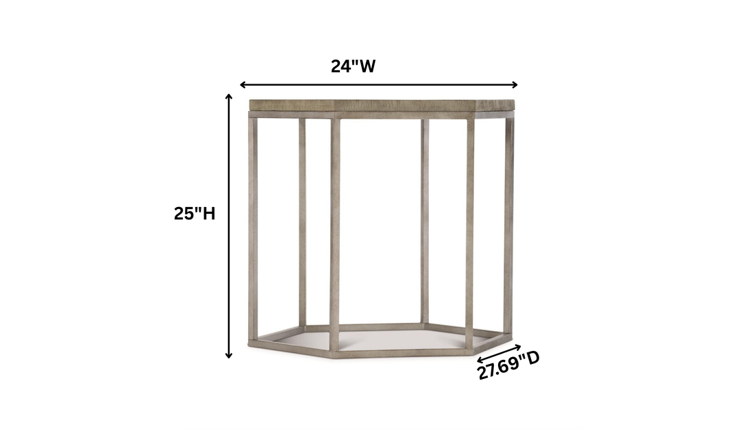 Bernhardt Loft Gresham Side Table-Jennifer