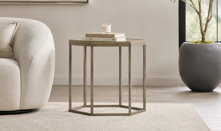 Bernhardt Loft Gresham Side Table-Jennifer
