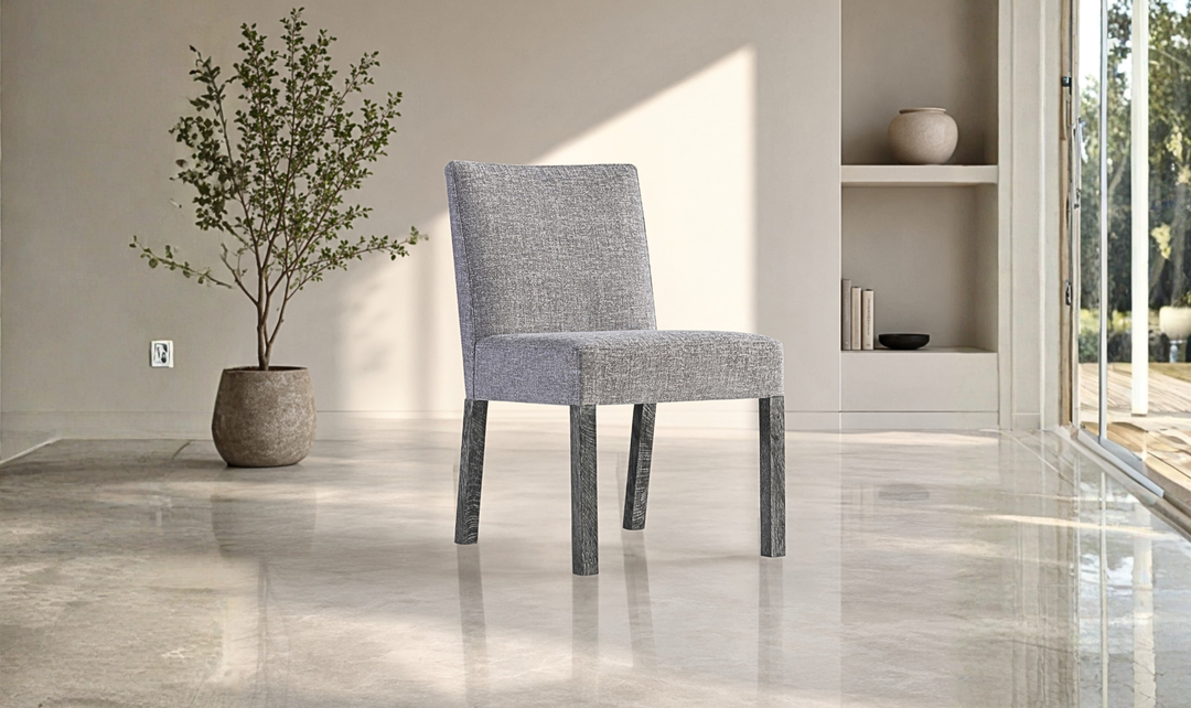 Bernhardt Loft Menton Fabric Armless Side Chair-Jennifer Furniture