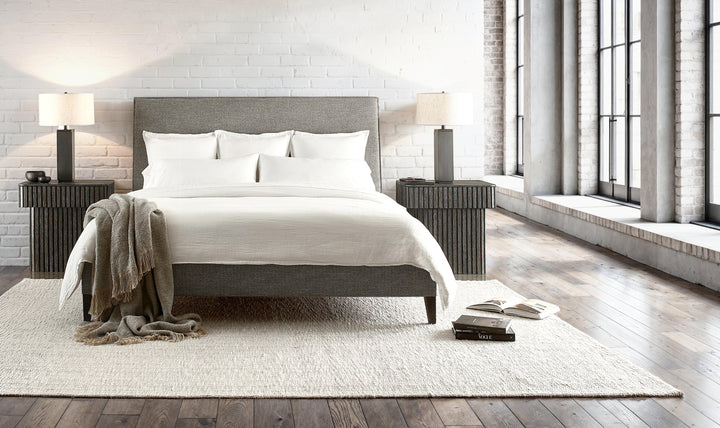 Bernhardt Loft Menton Fabric Upholstered Panel Bed-Jennifer