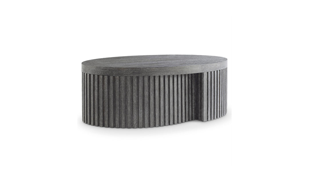 Bernhardt Loft Menton Ovel Cocktail Table-Jennifer Furniture