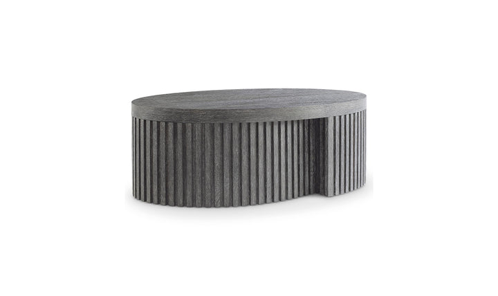 Bernhardt Loft Menton Ovel Cocktail Table-Jennifer Furniture
