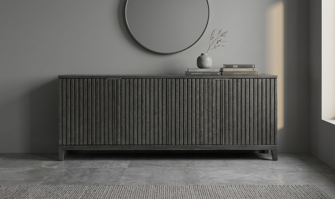 Bernhardt Loft Menton Wood Entertainment Credenza-Jennifer