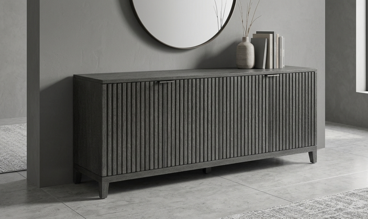 Bernhardt Loft Menton Wood Entertainment Credenza-Jennifer