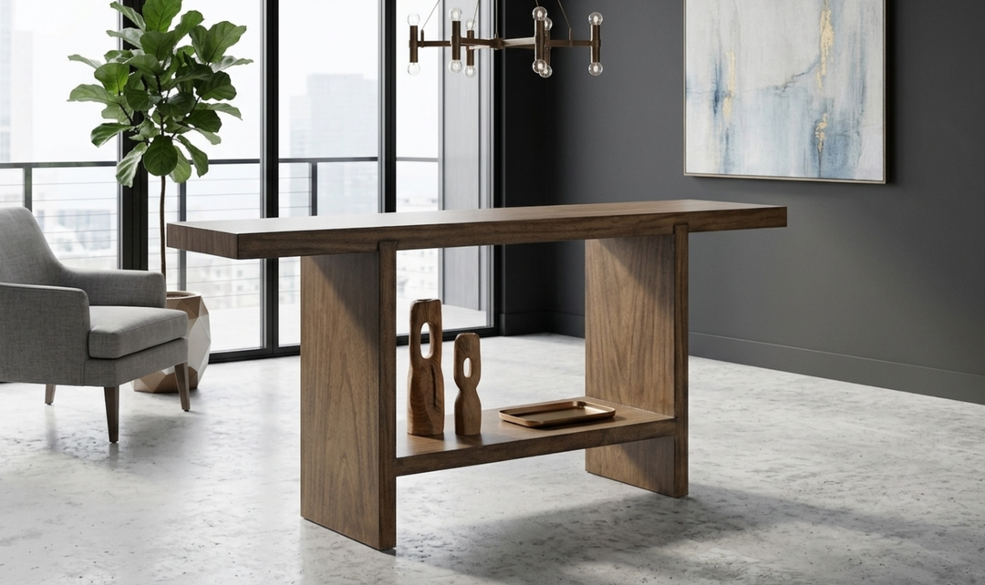 Bernhardt Loft Tomas Console Table-Jennifer