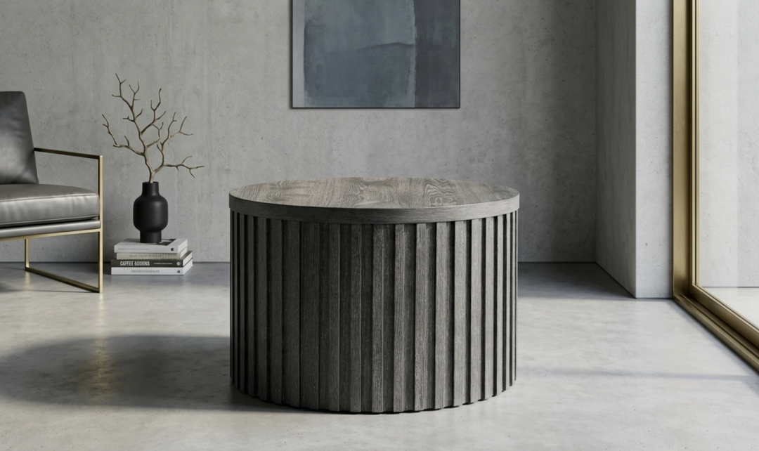 Bernhardt Menton Round Side Table - Jennifer Furniture