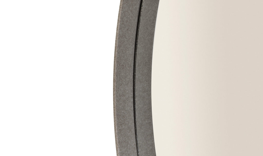 Bernhardt Oakley Round Framed Mirror