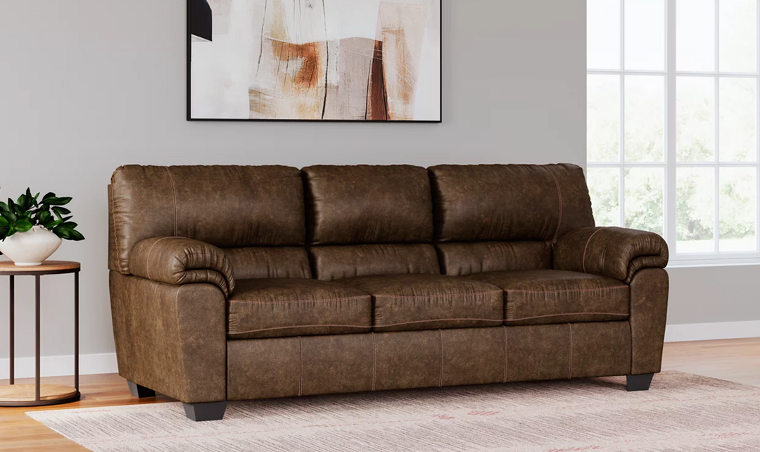 Bladen 90” Faux Leather Sofa
