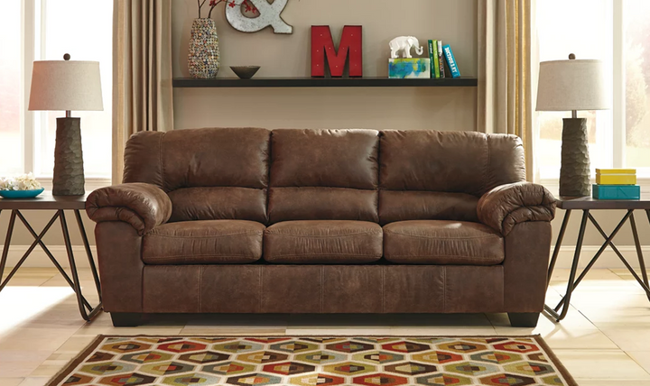 Bladen 90” Faux Leather Sofa