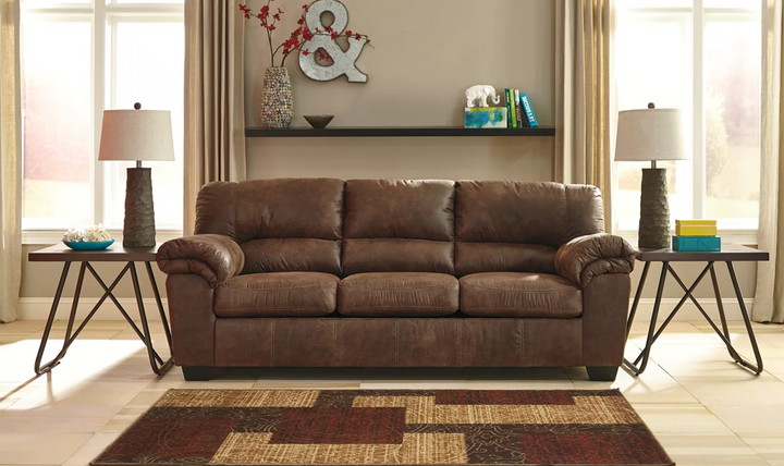 Bladen 90” Faux Leather Sofa