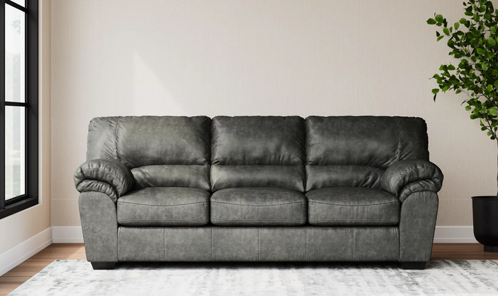 Bladen 90” Faux Leather Sofa