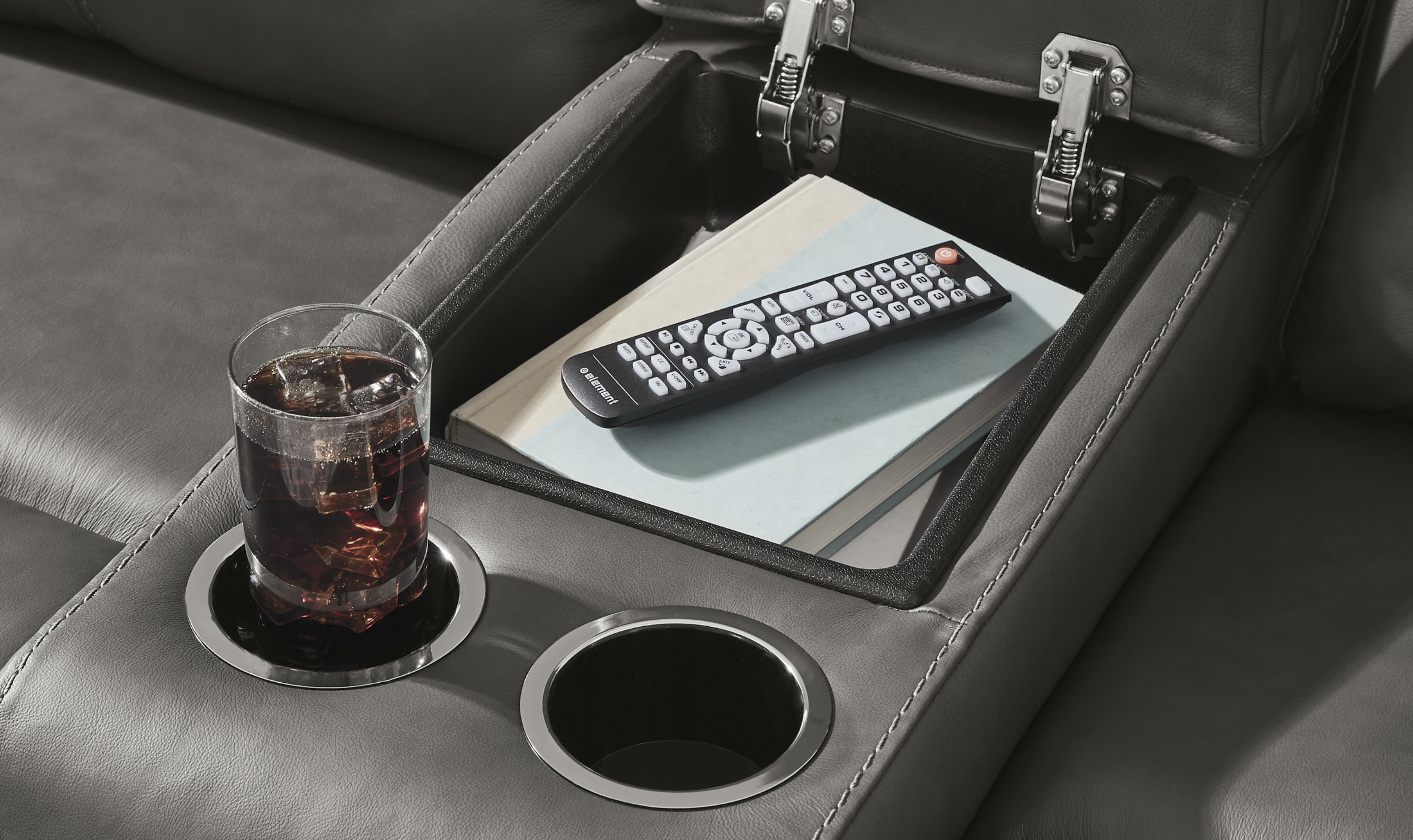 Modern Heritage Bleckley Power Recliner Loveseat With Adjustable Headrest - Jennifer Furniture