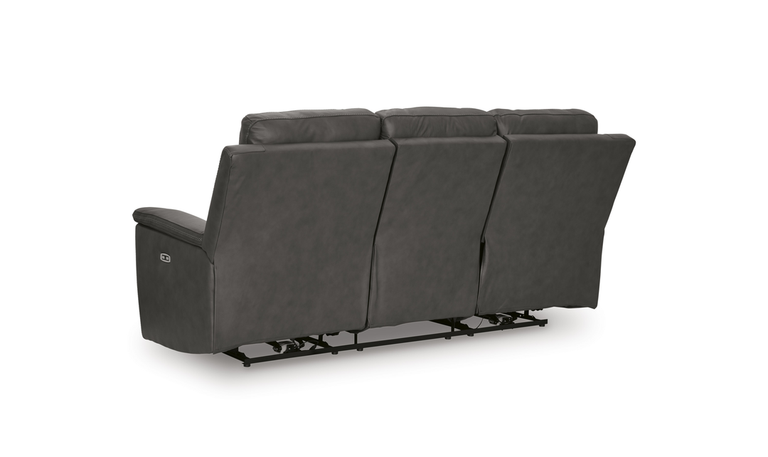 Modern Heritage Bleckley Power Recliner Sofa With Adjustable Headrest
