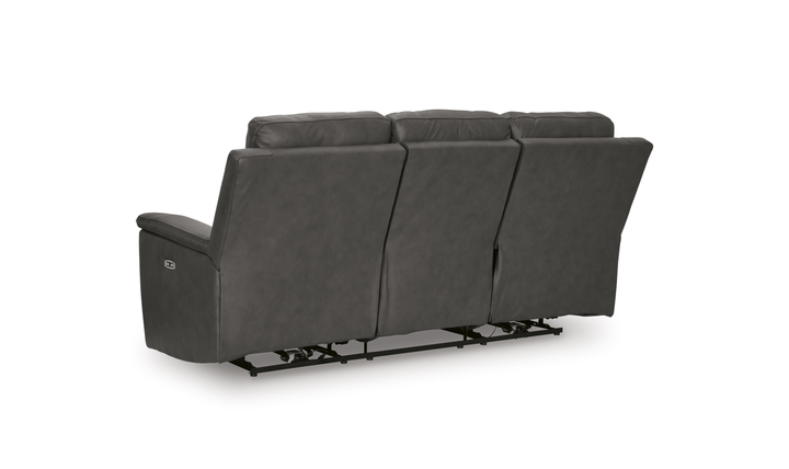 Modern Heritage Bleckley Power Recliner Sofa With Adjustable Headrest